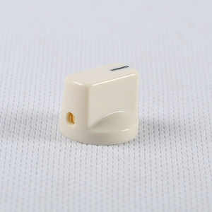 Bouton de <span class=keywords><strong>volume</strong></span> audio HIIFI en plastique blanc laiteux 19x15mm pour amplificateur de guitare à tube DIY - Product Image 4