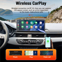 Radio para Auto LINUX de 12.3 Pulgadas para AudI A4L/A5 2017-2019, Pantalla Estéreo, Navegación GPS, Reproductor Inalámbrico CarPlay
