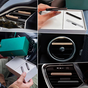 Kit de démarrage diffuseur de parfum pour voiture Drift Metal Vent Clip – Désodorisant et éliminateur d'odeurs en métal pour voiture, parfum longue durée - Product Image 6
