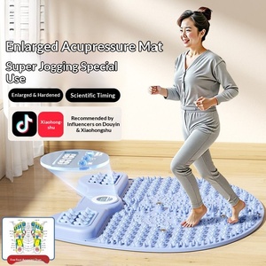 Alfombrilla de Reflexología Podal para Correr Ultra Lenta, Específica para Correr, Tabla de Acupresión para Desbloquear Meridianos de los Dedos del Pie, Alfombrilla de Acupresión en el Lugar - Product Image 2