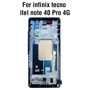 ราคาโรงงาน จอแสดงผลแท้สำหรับ Infinix Note 40 Pro 4G หน้าจอ Amoled Lcd แท้ พร้อมกรอบ ดิจิไทเซอร์ ชุดประกอบเต็ม - Product Image 1