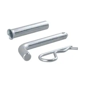 Single Hole Clevis Pins Carbon Steel Galvanized Flat Head Link Hinge Pin With Hole Location Pins