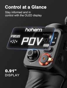 <span class=keywords><strong>Stabilisateur</strong></span> de cardan Hohem M6 pour <span class=keywords><strong>smartphone</strong></span>, <span class=keywords><strong>stabilisateur</strong></span> de téléphone à 3 axes avec capteur de suivi AI, <span class=keywords><strong>stabilisateur</strong></span> de cardan magnétique - Product Image 6