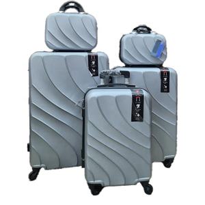 Juego de Maletas de Viaje de Lujo Modernas con Diseño de Dibujos Animados, ABS, 4 Ruedas, Giro de 360 Grados, Ligeras y Ecológicas - 5 Piezas, Tamaños Pequeños a Medianos - Product Image 2