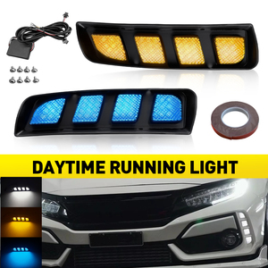 ไฟเดย์ไลท์ LED AUXITO สำหรับ Honda Civic Type R ปี 2017-2021 - Product Image 1