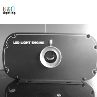 Source de projecteur à fibre optique scintillante 40W 6 couleurs roue de couleur Led moteur de lumière à fibre optique scintillante Dmx