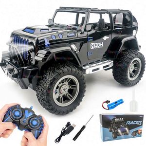 1/16 Scale 80KM/H High-Speed Brushless <b>RC</b> Car 2.4G 4WD Plastic Off-Road Racing Truck LED Headlights Resin Remote USB Cable - Product Image 4