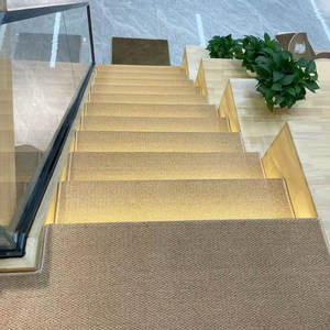 Alfombra de Lujo para Interiores, de Sisal, Suave, de Gran Venta, Lavable a Máquina, con Diseño de Mechones, para Escaleras - Product Image 4