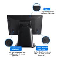 Moniteur industriel de machine pos à écran tactile de 15 pouces