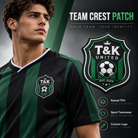 Badge de transfert 3D en silicone personnalisé et sur mesure, imperméable et durable, pour logo de maillot de sport ou écusson d'équipe de football