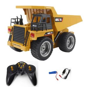 SJY-1534 9CH RC Alloy Dump Truck Engineering Vehicle <b>Forklift</b> Heavy Tractor Remote Control Car <b>Toys</b> for Children's Gifts - Product Image 1