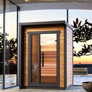<span class=keywords><strong>Sauna</strong></span> extérieur traditionnel en pruche cubique au design moderne personnalisé Poêle à vapeur sèche à chauffage électrique pour les salles de <span class=keywords><strong>sauna</strong></span> modernes - Product Image 1
