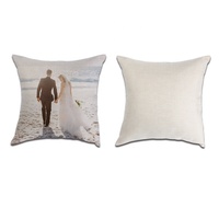 Housse de coussin en lin par Sublimation, impression par Sublimation, haute qualité, pour canapé à faire soi-même