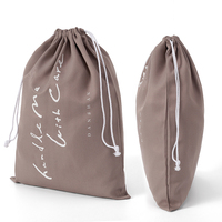 Pochette de rangement anti-poussière personnalisée en polyester de 7 pouces avec cordon de serrage, logo imprimé tendance, toutes saisons, vente en gros, MOQ 100 pièces, directement de l'usine