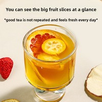 18 sortes de thés aux fruits : Pamplemousse, Kumquat, Fruit de la Passion, Canne de Bambou, Racine d'herbe, Pêche, Oolong, Thés aux fleurs et aux fruits - Sachet de 20g, Origine Anhui