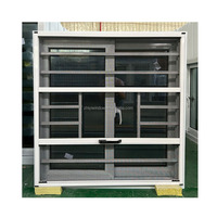 Diseño moderno Nuevo PVC Huracán Impacto Deslizante Ventanas de vidrio tintado Pantalla plegable Función antirrobo Persiana horizontal Plástico