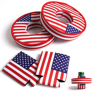 Design personalizado piscina festa <span class=keywords><strong>neoprene</strong></span> cerveja flutuante pode refrigerador flutuar titular stubby - Product Image 1