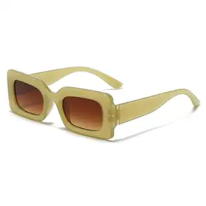 Vintage Sunglasses Brand Designer Ladies Irregular Square Men Uv400 Outdoor Shades Sunglasses