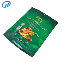 Sachet Doypack Imprimé en Héliogravure Qualité Alimentaire PET/AL/PE, Anti-humidité, Personnalisé, Réutilisable avec Fermeture Zip, pour Noix, Marque HuaGang, Origine Chine