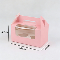 Boîtes à gâteaux blanches avec fenêtre transparente Boîtes à pâtisserie et boîtes de boulangerie avec fenêtre