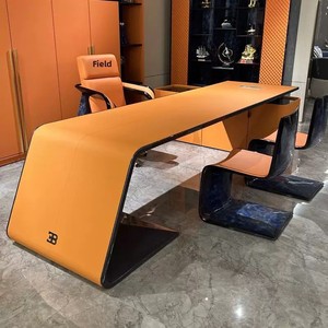 <span class=keywords><strong>Escritorio</strong></span> Ejecutivo de Lujo Bugatti, <span class=keywords><strong>Escritorio</strong></span> de Computadora Moderno de <span class=keywords><strong>Diseño</strong></span> en Esquina con Estantería, Material de Madera, Silla de <span class=keywords><strong>Escritorio</strong></span> para Jefes - Product Image 3