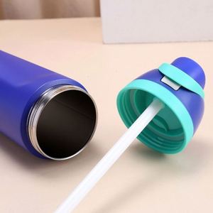 Gobelet de voyage isotherme personnalisé 24oz 32oz en acier inoxydable 304, écologique, double paroi, isolation 12 heures, chaud/froid, avec couvercle rabattable - Product Image 5