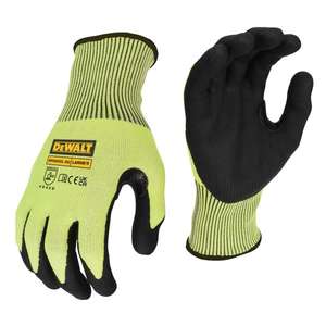 RADIANS - DPG855L EU Dewalt Gants coupe haute visibilité D-GANTS EAN 0674326361703 - Product Image 1