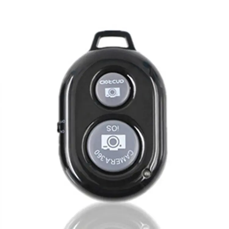Nút Điều Khiển Từ Xa Không Dây Bluetooth Selfie Stick Shutter Camera Tự Hẹn Giờ Cho Điện Thoại iPhone Android