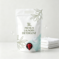 Bolsa con Boquilla para Detergente Líquido, Bolsa Vertical para Jabón de Lavavajillas, Suavizante de Telas, Recarga, Impresión de Logotipo Personalizado