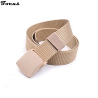 Tactical Belt für Herren aus Nylon Verstellbarer, lässiger, gewebter Gurt im Outdoor-Stil mit nicht metallischer Kunststoffs chnalle