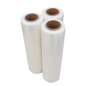 Stretch Film Factory Factory Direct Transparent Packing Wrapping LLDPE Newest 23 Mic Manual Stretch Film