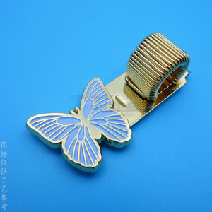 Butterfly Metal Pen <b>Clip</b> 50 Mm Alloy Writing Accessory For Notebook And Business Gifts - Product Image 1