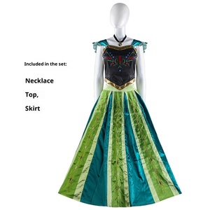 <span class=keywords><strong>Costume</strong></span> da <span class=keywords><strong>Principessa</strong></span> del Ghiaccio per Giochi di Ruolo e Cosplay, Abito per Spettacoli Femminili - Disponibile - Product Image 4