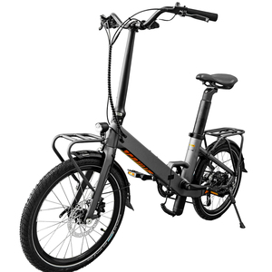 Bicicleta Eléctrica Plegable de Fibra de Carbono de 20 Pulgadas al por Mayor, Bicicleta Eléctrica Ligera con Marco de Fibra de Carbono Plegable - Product Image 4