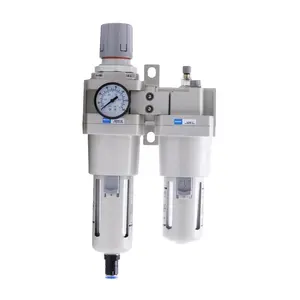 High Quality Combination FRL Units Wholesale High Quality Air Filter Regulator Air Lubricator Lubricator Combination FRL Units