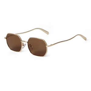 ADE WU STY9650A, Nuevas <span class=keywords><strong>Gafas</strong></span> de Sol Poligonales para Hombre y Mujer, Montura Metálica, <span class=keywords><strong>Gafas</strong></span> de Sol Modernas y Clásicas, Protección UV400 - Product Image 4