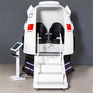 Équipement de formation au vol en réalité virtuelle 9D, simulateur d'avion et de vaisseau spatial pour jeux d'arcade en intérieur, pour la maison et les garderies, Metal Friends - Product Image 4