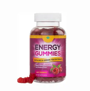 OEM Label pribadi Creatine Monohydrate Gummy otot membangun suplemen energi gummies