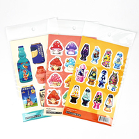 Paquete de Pegatinas de Vinilo Autoadhesivas con Diseños Variados Promocionales, Paquete de Pegatinas Personalizadas Troqueladas