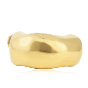 Gold <b>Moon</b> Shape Stud <b>Earrings</b> Titanium Steel U Shape Fashion <b>Earrings</b> 19039 - Product Image 3