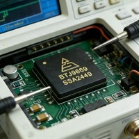 Composant ADC IC semi-conducteur pour la réception du signal cellulaire
