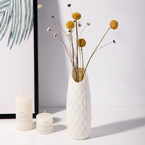 Wear Resistant Drop Resistant Modern Nordic European Style <b>Small</b> Plastic Tabletop <b>Vase</b> for Wedding Home Decor - Product Image 6