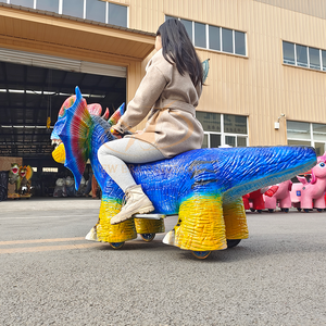 Scooter animatronique électrique de dinosaure de centre commercial <span class=keywords><strong>Dino</strong></span> à jetons pour des enfants - Product Image 6