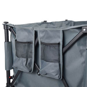 Prix usine facile à transporter pliable Push Pull Wagon Shopping Camping Trolley Wagon - Product Image 5