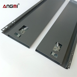 厨房盒系统抽屉滑轨双壁抽屉滑轨橱柜软关闭金属中国办公抽屉OEM ODM - Product Image 5