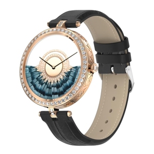 Reloj Inteligente para <span class=keywords><strong>Mujer</strong></span> GT10, Pantalla a Color de 1.32 Pulgadas, Monitor de Ritmo Cardíaco y Sueño, Reloj de Lujo para <span class=keywords><strong>Mujer</strong></span> - Product Image 1