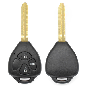 Chìa Khóa Nhà Cung Cấp 3 Nút Từ Xa Chìa Khóa Xe Trống Shell Cho T-Oyota C-Amry 2006-2010 <span class=keywords><strong>433MHz</strong></span> 4d67 Chip Toy43 Lưỡi Cắt Không Cắt - Product Image 2