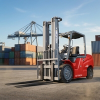 Forklift Lithium Counterbalance Liftron CPD30L untuk Industri & Pengiriman Material, Ban Solid, Penggerak Roda Depan, Panjang Garpu 1070mm