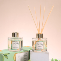 Diffuseur de parfum d'ambiance Via Pinky 100ml, senteur melon miel, longue durée, arôme naturel, pour chambre, salon, hôtel, maison