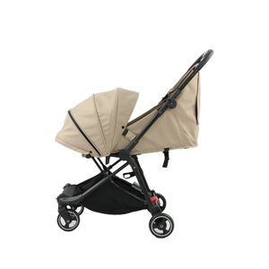 豪華な2-in-1軽量アルミ合金フレーム簡単フォールドメタル & ファブリックベビーベビーカーASTM & EN飛行機旅行認定 - Product Image 5